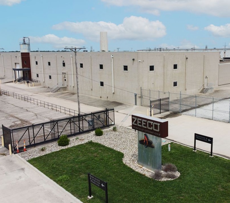 industrial manufacturing building